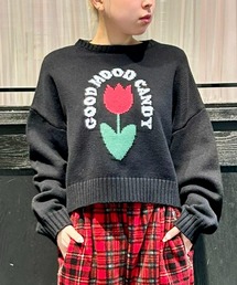 Candy Stripper | GOOD MOOD CANDY ニット(ニット/セーター)