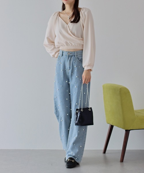 BLUEEAST（ブルーイースト）の「キラキラ2wayパーティーミニ巾着バッグ（ショルダーバッグ・レディース・ブラック/シルバー・FREE）」の11枚目の写真