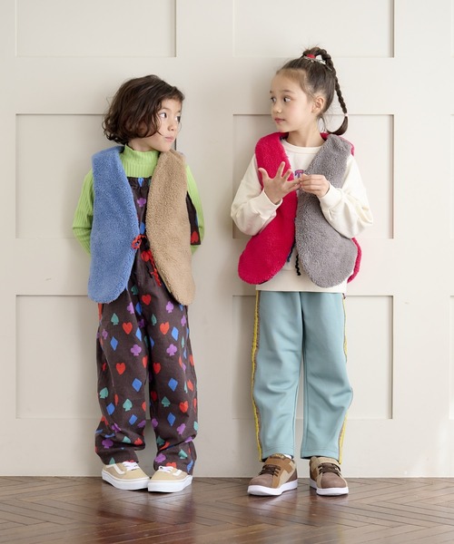 HOGAN RANCH WEAR（ホーガンランチウエア）の「ソウガラネルサロペット（90～130cm）（サロペット/オーバーオール・キッズ・ブラウン/グリーン/ブラック・90/100/110/120/130）」の19枚目の写真