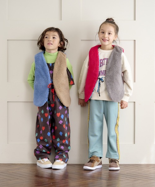 HOGAN RANCH WEAR（ホーガンランチウエア）の「ソウガラネルサロペット（90～130cm）（サロペット/オーバーオール・キッズ・ブラウン/グリーン/ブラック・90/100/110/120/130）」の20枚目の写真