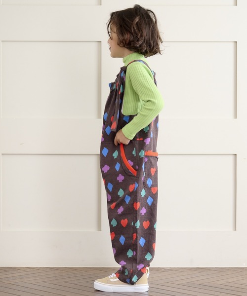 HOGAN RANCH WEAR（ホーガンランチウエア）の「ソウガラネルサロペット（90～130cm）（サロペット/オーバーオール・キッズ・ブラウン/グリーン/ブラック・90/100/110/120/130）」の13枚目の写真