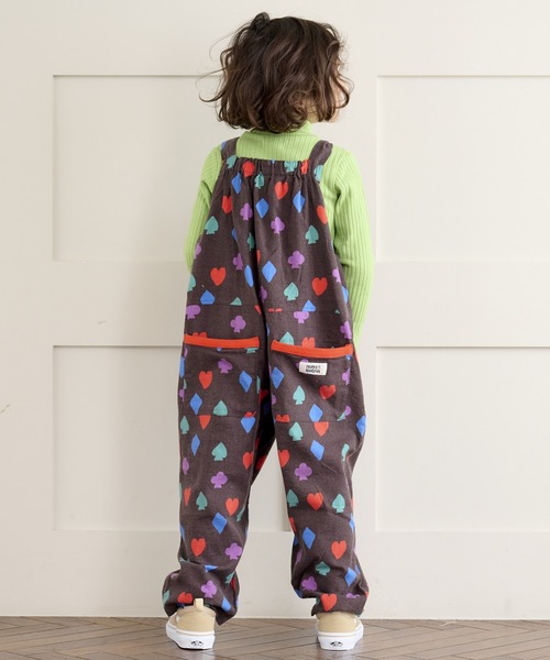 HOGAN RANCH WEAR（ホーガンランチウエア）の「ソウガラネルサロペット（90～130cm）（サロペット/オーバーオール・キッズ・ブラウン/グリーン/ブラック・90/100/110/120/130）」の15枚目の写真