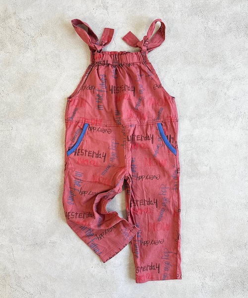 HOGAN RANCH WEAR（ホーガンランチウエア）の「ソウガラネルサロペット（90～130cm）（サロペット/オーバーオール・キッズ・ブラウン/グリーン/ブラック・90/100/110/120/130）」の5枚目の写真