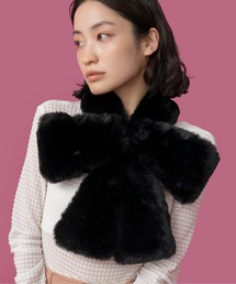 off-white黒 マフラー フリンジ付き美品 OFF WHITE オフホワイト」に該当するマフラーファッション通販