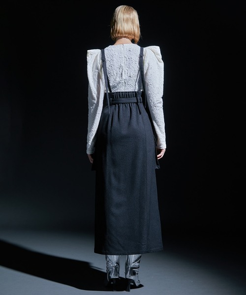 STUDIOUS/ステュディオス　サスペンダージップスカート STUDIOUS/ステュディオス】サスペンダージップスカートを使った