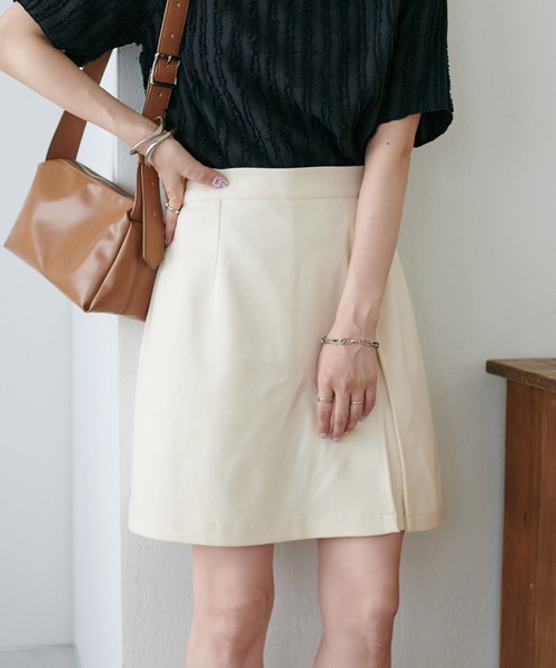 DISCOAT（ディスコート）の「【WEB限定】レイヤードスカパン（その他パンツ・レディース・ブラック/グレー/アイボリー・SMALL/MEDIUM）」の2枚目の写真