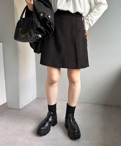 DISCOAT（ディスコート）の「【WEB限定】レイヤードスカパン（その他パンツ・レディース・ブラック/グレー/アイボリー・SMALL/MEDIUM）」の18枚目の写真