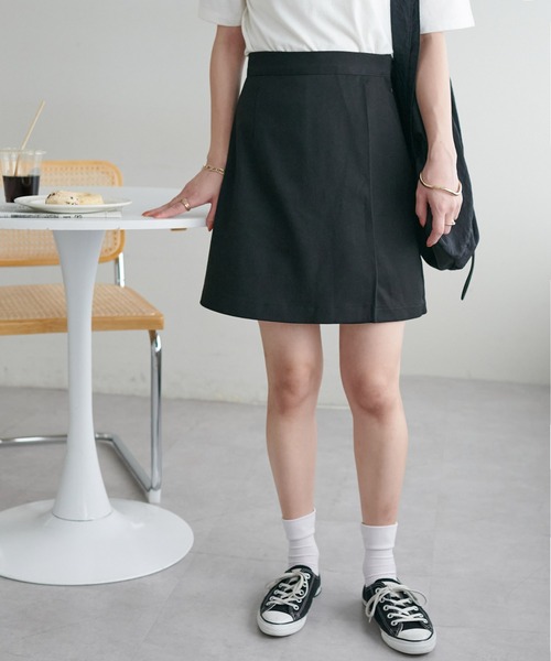 DISCOAT（ディスコート）の「【WEB限定】レイヤードスカパン（その他パンツ・レディース・ブラック/グレー/アイボリー・SMALL/MEDIUM）」の10枚目の写真