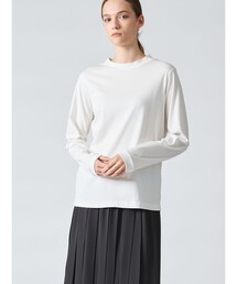 mizuiro ind スタンドカラープルオーバー