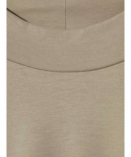 mizuiroind（ミズイロインド）の「mizuiro ind スタンドカラープルオーバー（Tシャツ/カットソー・レディース・グレー/ブラック/オフホワイト/ベージュ・FREE）」の7枚目の写真