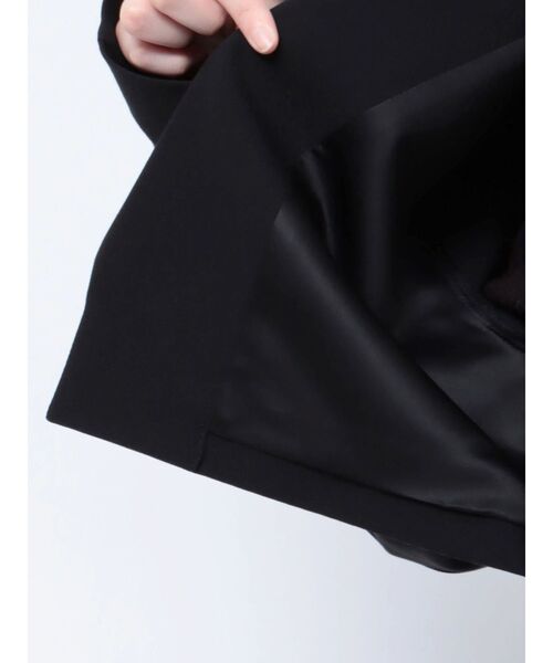 LAGUNAMOON（ラグナムーン）の「ショートテーラージャケット（テーラードジャケット・レディース・ブラック/ライトグリーン・SMALL/MEDIUM）」の17枚目の写真