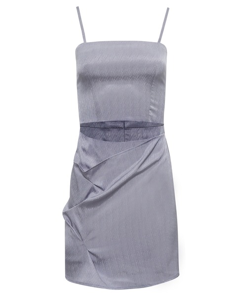 VENECY(ベネシー)の「VENECY/ベネシー JULY ONEPIECE ワンピース ミニ丈(ワンピース・レディース・ブラック/シルバー・1/2)」の14枚目の写真