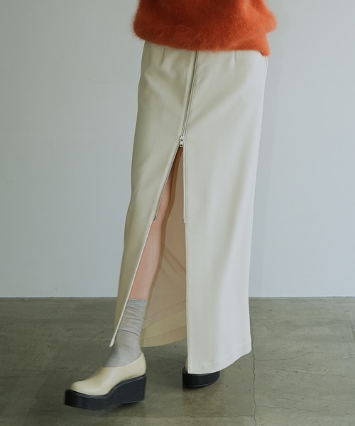 CLANE（クラネ）の「ZIP STRAIGHT SKIRT（スカート）」 - WEAR