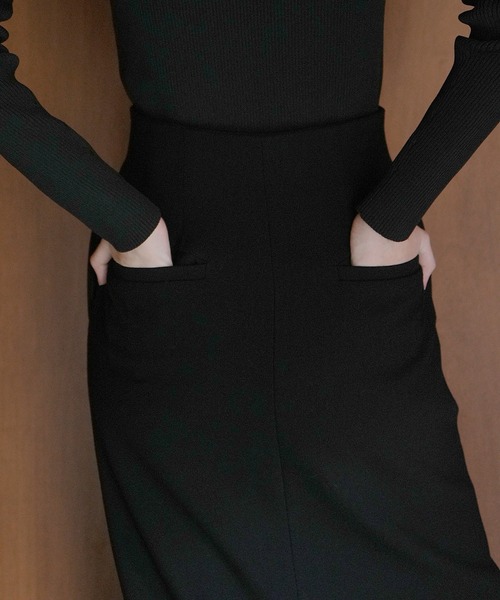 CLANE（クラネ）の「ZIP STRAIGHT SKIRT（スカート）」 - WEAR