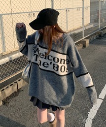 ロゴニットチュニック