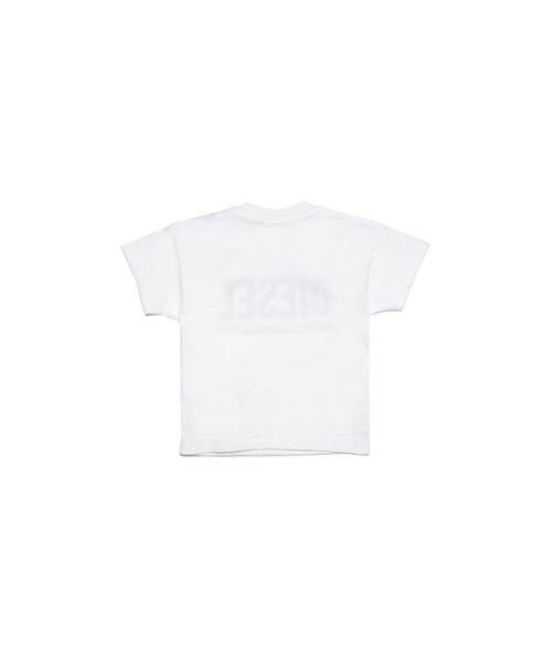DIESEL(ディーゼル)の「ベビー Tシャツ TGIUB(Tシャツ/カットソー・キッズ・ホワイト/レッド・18M/24M/12M/36M)」の4枚目の写真