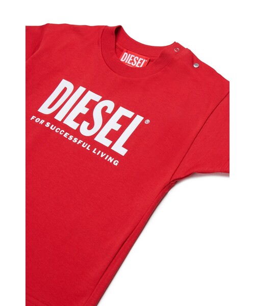 DIESEL(ディーゼル)の「ベビー Tシャツ TGIUB(Tシャツ/カットソー・キッズ・ホワイト/レッド・18M/24M/12M/36M)」の8枚目の写真