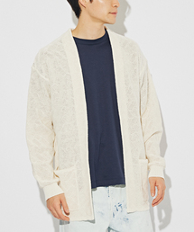 EDIFICE | ペーパータッチヤーン ガウンカーディガン(カーディガン/ボレロ)