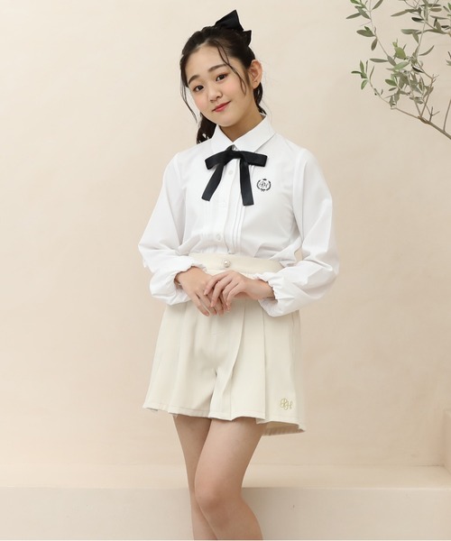 セール】PINKHUNT ピンクハント ロゴ襟ブラウス シャツ 8998K