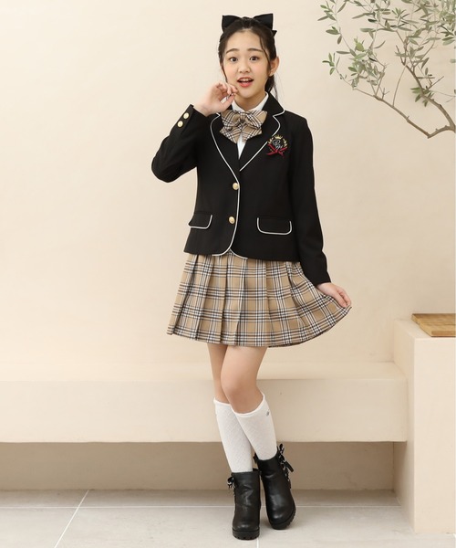 PINKHUNT（ピンクハント）の「PINKHUNT ピンクハント ロゴ襟ブラウス シャツ 8998K（シャツ/ブラウス・キッズ・ライトブルー/ホワイト・140cm/150cm/120cm/130cm/160cm）」の14枚目の写真