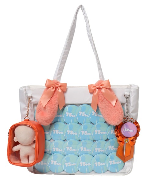 WEGO/【Lサイズ】ときめきプレーン痛バッグ【一部店舗限定