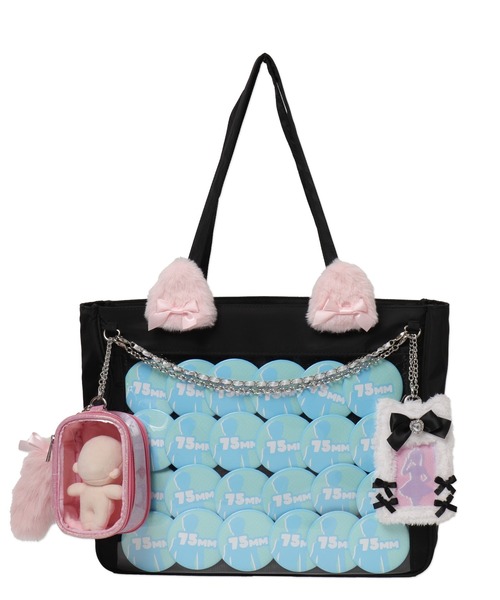 WEGO/【Lサイズ】ときめきプレーン痛バッグ【一部店舗限定