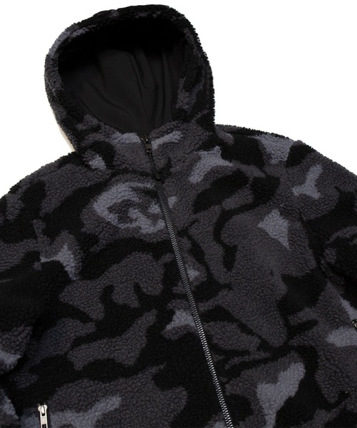 RICHARDSON（リチャードソン）の「【Richardson/リチャードソン】 Camouflage Fleese Jacket カモフラージュフリースジャケット（その他アウター・メンズ・カーキ・S/M/L/XL）」の6枚目の写真