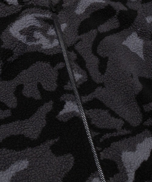 RICHARDSON（リチャードソン）の「【Richardson/リチャードソン】 Camouflage Fleese Jacket カモフラージュフリースジャケット（その他アウター・メンズ・カーキ・S/M/L/XL）」の2枚目の写真