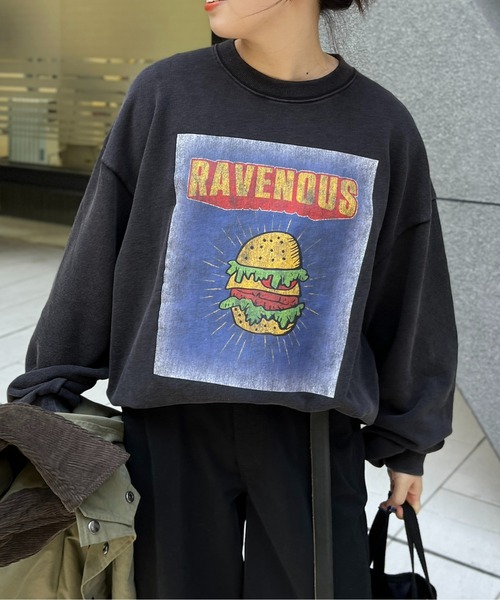 CPCM（シーピーシーエム）の「パウダー加工スウェットプルオーバー（スウェット・メンズ・ブラック/ブラック系その他2/ブラック系その他/ブラック系その他3・MEDIUM/LARGE/SMALL）」の5枚目の写真