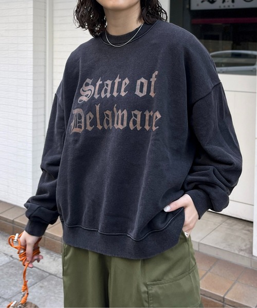 CPCM（シーピーシーエム）の「パウダー加工スウェットプルオーバー（スウェット・メンズ・ブラック/ブラック系その他2/ブラック系その他/ブラック系その他3・MEDIUM/LARGE/SMALL）」の17枚目の写真