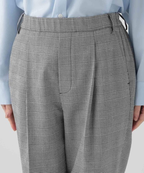 Elura(エルーラ)の「低身長サイズ Elkotona】コトナチェックテーパードパンツ/995204(その他パンツ・レディース・ブラック系その他/ネイビー・SMALL/MEDIUM)」の12枚目の写真