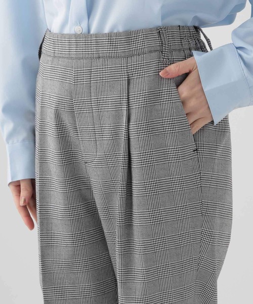 Elura(エルーラ)の「低身長サイズ Elkotona】コトナチェックテーパードパンツ/995204(その他パンツ・レディース・ブラック系その他/ネイビー・SMALL/MEDIUM)」の13枚目の写真