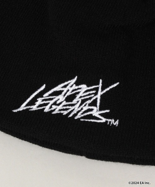 RAGEBLUE（レイジブルー）の「【APEX LEGENDS×RAGEBLUE】コラボニットワッチ（ニットキャップ/ビーニー・メンズ・ブラック・FREE）」の4枚目の写真