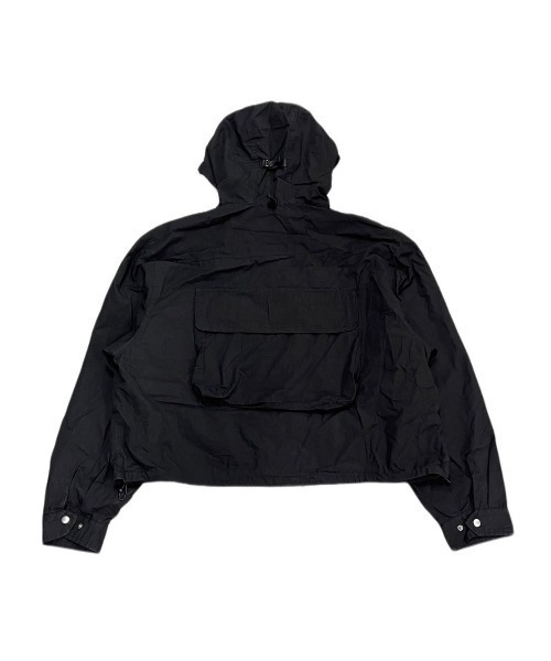 XU（エックスユー）の「ストリートファッション XU エックスユー hunting jacket 長袖ジャケット オーバーサイズ ビッグシルエット アノラックジャケット アウトドアジャケット フードジャケット 羽織り 韓国ファッション 韓国ストリート グランジ y2k（ミリタリージャケット・メンズ・ブラック・ONE SIZE）」の6枚目の写真