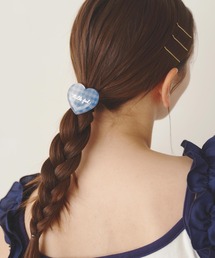 MILKFED.（ミルクフェド）の「GINGHAM HEART HAIR ELASTIC（ヘアゴム）」