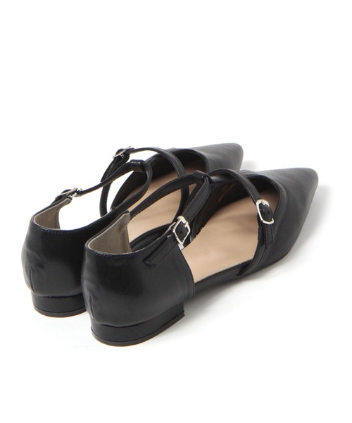 saloon（サルーン）の「SALOON(サルーン)/ 　Tストラップパンプス　フラット（パンプス・レディース・ブラック/その他1・MEDIUM/LARGE）」の16枚目の写真