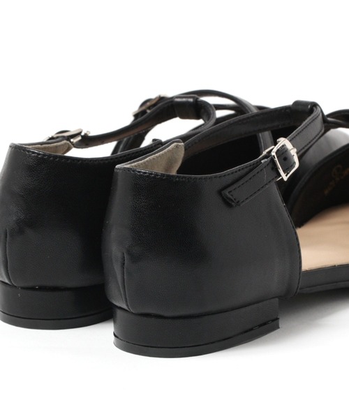 saloon（サルーン）の「SALOON(サルーン)/ 　Tストラップパンプス　フラット（パンプス・レディース・ブラック/その他1・MEDIUM/LARGE）」の10枚目の写真
