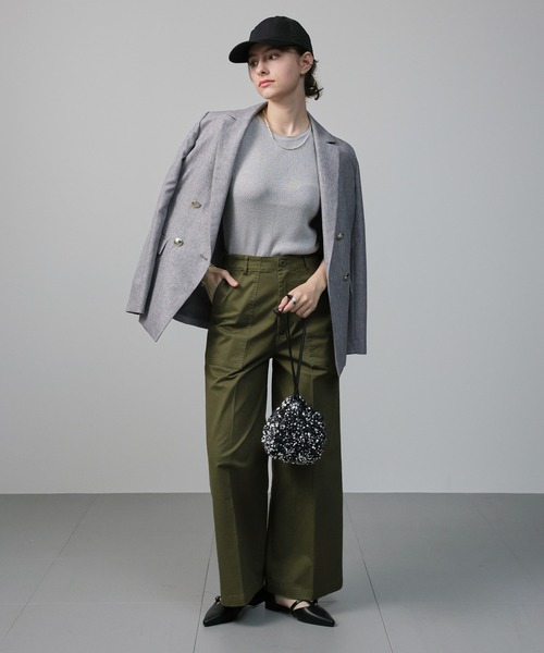 saloon（サルーン）の「SALOON(サルーン)/ 　Tストラップパンプス　フラット（パンプス・レディース・ブラック/その他1・MEDIUM/LARGE）」の22枚目の写真