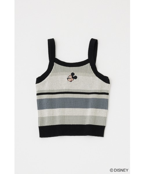MD KNIT タンクトップ / MICKEY Disney SERIES CREATED by MUS（ディズニーシリーズクリエイ