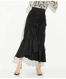 Settimissimo | タフタマーメーイド シャーリング フリルスカート ロング(スカート)