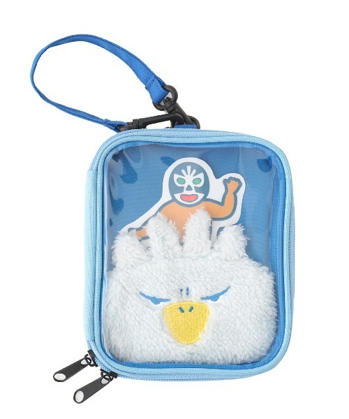 チチカカ（チチカカ）の「アミーゴクリアポーチ（ポーチ・レディース・ブルー/グリーン/レッド/パープル/イエロー・FREE）」の7枚目の写真