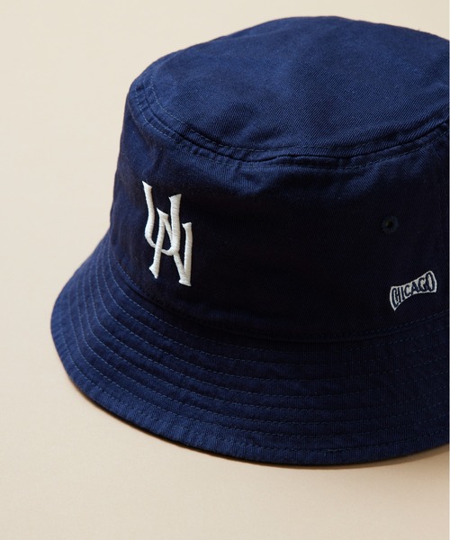 セール】【UNIVERSAL OVERALL】UNロゴ刺繍バケットハット（ハット
