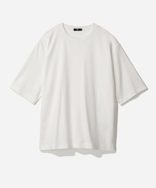 HARE(ハレ)の「シルキースムースFITカットソー(HARE)(Tシャツ/カットソー・メンズ・グレー/ブラック/ホワイト/ブラウン・SMALL/MEDIUM)」の2枚目の写真