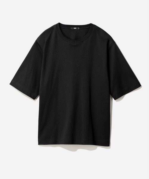 HARE(ハレ)の「シルキースムースFITカットソー(HARE)(Tシャツ/カットソー・メンズ・グレー/ブラック/ホワイト/ブラウン・SMALL/MEDIUM)」の3枚目の写真