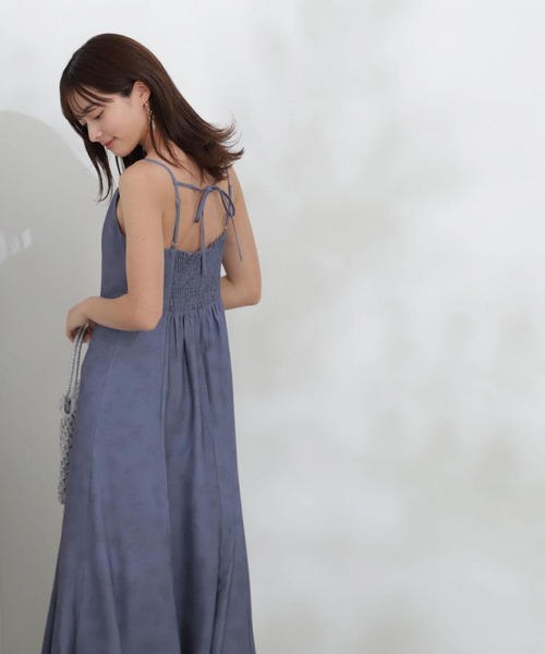 PROPORTION BODY DRESSING（プロポーションボディドレッシング）の「花柄ドレープキャミワンピース / 1214140502（ワンピース・レディース・ベージュ/ブルー・SMALL/MEDIUM）」の20枚目の写真