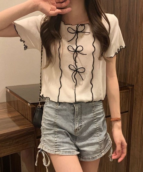 【GALLERY DEPT.】セージ ショート丈 ウィメンズトップ GALLERY DEPT.】セージ ショート丈 ウィメンズトップ