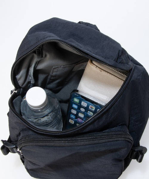 cache cache(カシュ カシュ)の「カシュカシュ cachecache / ベルトポケットスリングバッグ(バックパック/リュック・レディース・カーキ/ブラック/アイボリー・FREE)」の12枚目の写真