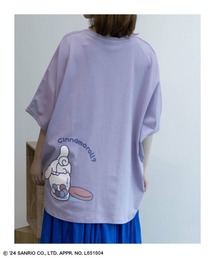 【綿100%】Sanrio characters ドルマンバックプリントTシャツ