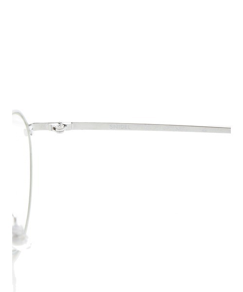 SNIDEL（スナイデル）の「メタルボストンメガネ（メガネ・レディース・シルバー/ゴールド・FREE）」の9枚目の写真