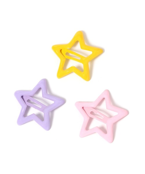 ベイビー☆星型☆ヘアピン＆ブローチ☆新品未使用品☆ 星パッチンピン3P（KIDS）（ヘアピン）｜BAYFLOW（ベイフロー